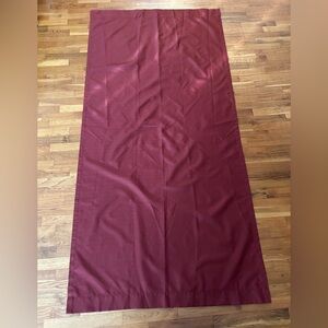 NWOT Set of 2 Ellery Homestyles Curtain Panels Burgundy Rod Pocket 41" X 84"